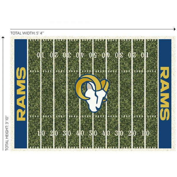 Los Angeles Rams Imperial 5'4'' x 7'8'' Home Field Rug