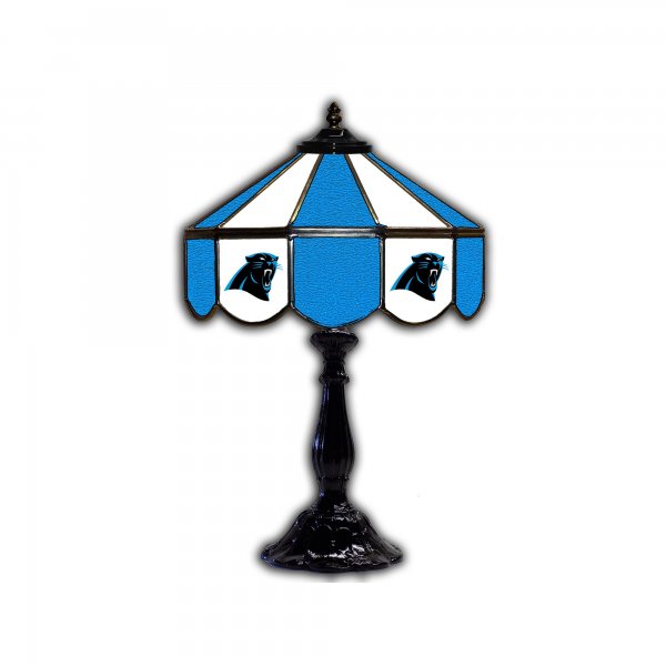 Carolina Panthers 21" Glass Table Lamp