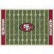 San Francisco 49ers Imperial 7'8'' x 10'9'' Home Field Rug