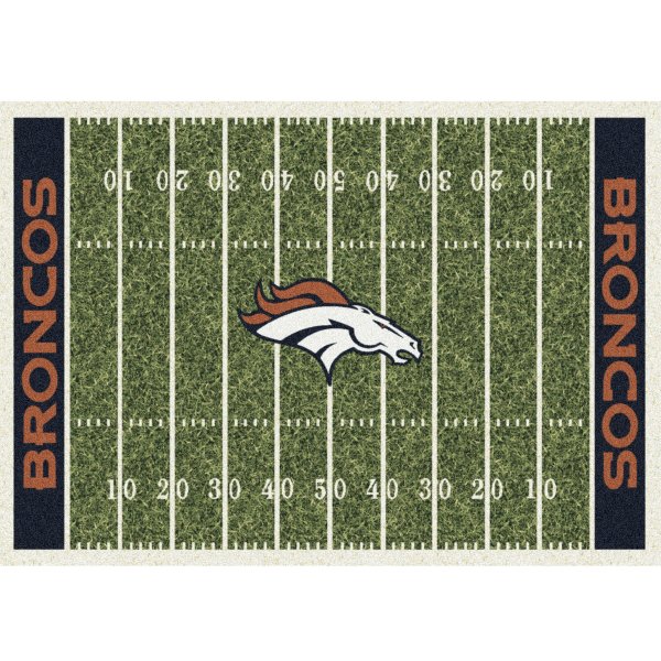 Denver Broncos Imperial 7'8'' x 10'9'' Home Field Rug