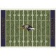 Baltimore Ravens Imperial 5'4'' x 7'8'' Home Field Rug