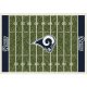 Los Angeles Rams Imperial 7'8'' x 10'9'' Home Field Rug