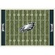 Philadelphia Eagles Imperial 7'8'' x 10'9'' Home Field Rug