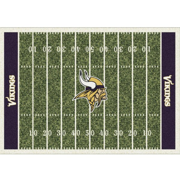Minnesota Vikings Imperial 7'8'' x 10'9'' Home Field Rug