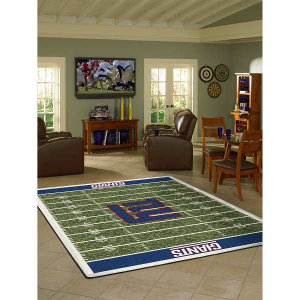 New York Giants Imperial 7'8'' x 10'9'' Home Field Rug