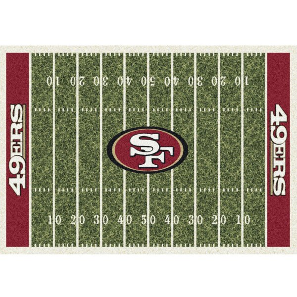 San Francisco 49ers Imperial 7'8'' x 10'9'' Home Field Rug