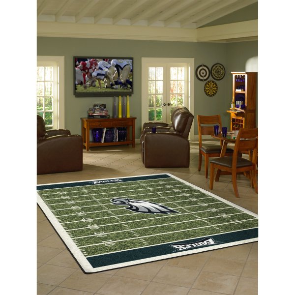 Philadelphia Eagles Imperial 5'4'' x 7'8'' Home Field Rug