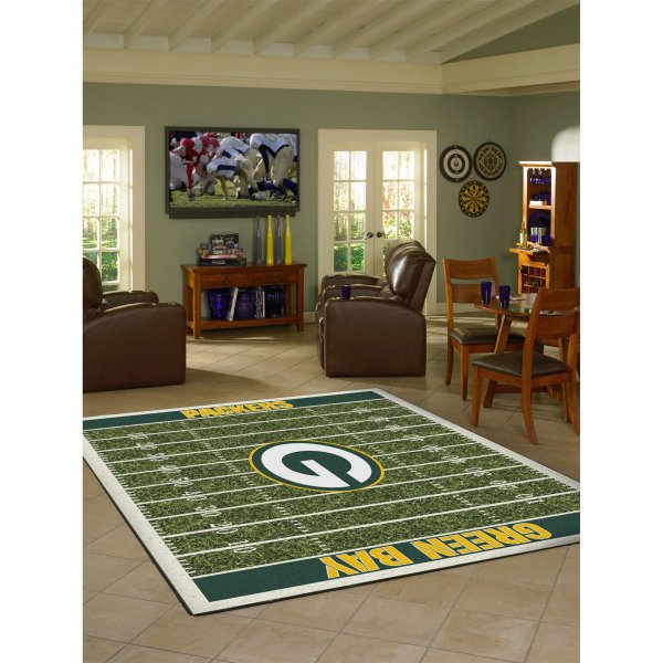 Green Bay Packers Imperial 7'8'' x 10'9'' Home Field Rug