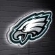 Philadelphia Eagles LED Team Logo Shaped Lighted Wall Sign